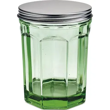 Sklenice SERAX Green Fish & Fisch Sklenice s víkem, objem: 1,00 litru