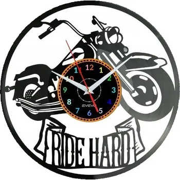 Hodiny Nástěnné hodiny Evevo černé 30 cm