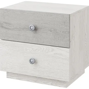 Noční stolek VerDesign VIVA noční stolek, light artwood/industrial