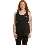 Meatfly dámské tílko Zoe Black | Černá | Velikost L | 100% bavlna