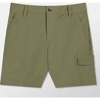 Chlapecké kraťasy Columbia Tech Walking Shorts Stone Green 7-8 let