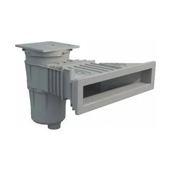 Superskimmer 17,5 l s mosaznými záštřiky - světle šedý