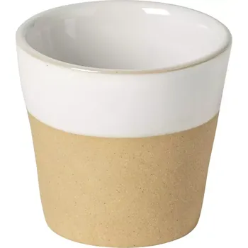 Hrnek bez ucha Costa Nova Grespresso Nature 70 ml, písková - bílá