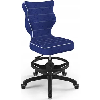 ENTELO otočná židle PRO DĚTI s podnožkou Petit modrá Visto r.5