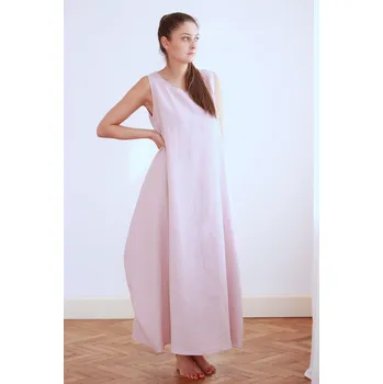 Dámské šaty Lotika Letní 100% lněné šaty Lotika 779344