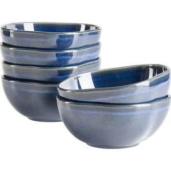 Talíř Mäser Sada misek Cordelia Royal Blue 16 cm, 6 ks, tmavě modrá