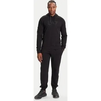 Pánská mikina EA7 Emporio Armani Mikina 7M000903 AF13512 UC001 Černá Regular Fit 3XL