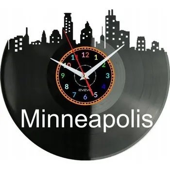 Hodiny Nástěnné hodiny Evevo černé 30 cm