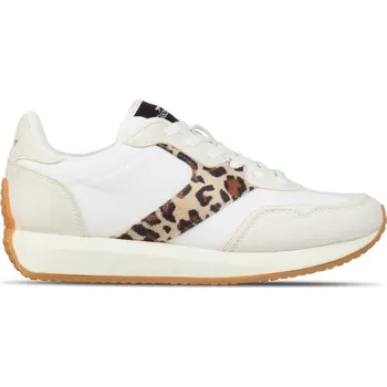 Dámské tenisky Slazenger Slaz Lyon Classic Low-Top Trainers White/Leopard 5 (38)