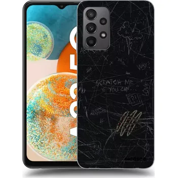 Pouzdro na mobilní telefon Picasee silikonový průhledný obal pro Samsung Galaxy A23 A235F 4G - SCRATCH