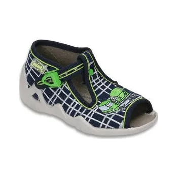 Chlapecké bačkory 217P087 20 - chlapecké sandálky Befado, auto 217P087_22