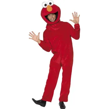Karnevalový kostým Kostým Sesame street Elmo, Velikost M 48-50, SF32995x