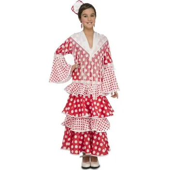 Dětský kostým Tanečnice flamenga, Pro věk (roků) 10-12, VI03857x