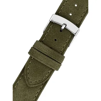 Řemínek na hodinky Kožený řemínek Morellato Timo 5964E12.073 M, zelený, veganský materiál