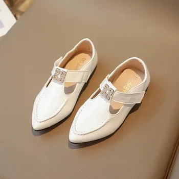 Chlapecké polobotky Dětské kožené mokasíny pro kluky a holky na slavnostní příležitosti Barva: Bílá, Velikost: 30