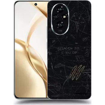 Pouzdro na mobilní telefon Picasee silikonový průhledný obal pro Honor 200 5G - SCRATCH