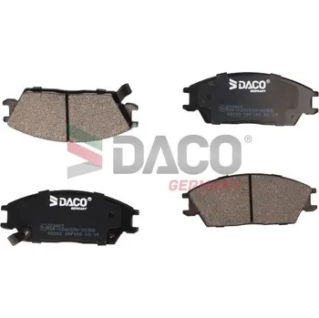 Brzdová destička Sada brzdových destiček, kotoučová brzda DACO GERMANY 323403