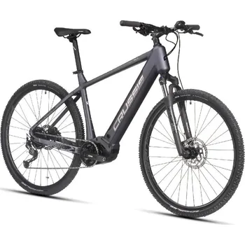 Elektrokolo Elektrokolo CRUSSIS ONE-Cross 7.10-(720 Wh) 20Ah 28" ŠEDÁ ČERNÁ 2025 rám 22" + DOPRAVA ZDARMA