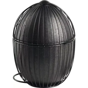 chlebník APS Ovo Košík na vejce, výška: 310 mm, průměr: 230 mm, černý