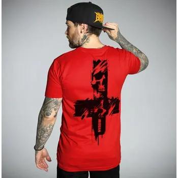 Pánské tričko tričko hardcore pánské - PAINTED CROSS - HYRAW - 253TS08 - 3XL