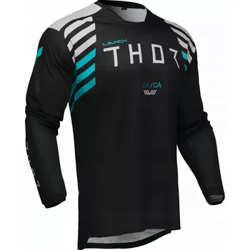 Moto bunda MIKINA NA CROSS THOR LAUNCHMODE ZONE SAND/BLACK L