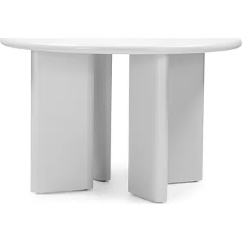 Jídelní stůl Kulatý jídelní stůl Poem 120 cm béžovo-šedý