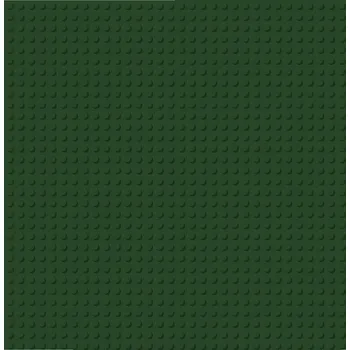 ostatní stavebnice BRIXIES Plus 225.023 Základní podložka na stavění - tmavě zelená 25,5 x 25,5 cm