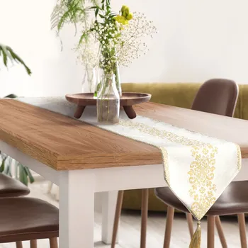 ubrus BĚHOUN NA STŮL MAJORKA 30X120 CM VZOROVANÝ