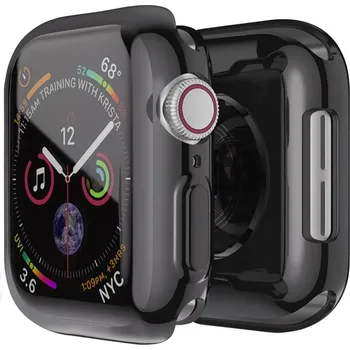 Silikonový kryt pro Apple Watch 10 42 mm - Tmavě šedý