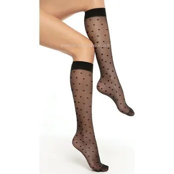 Dámské ponožky GATTA Dámské ponožky Pod-stylove20-vz.03 Barva: nero, Velikost: uni