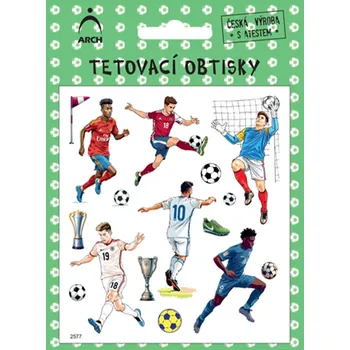 samolepka ARCH Tetovací obtisky fotbalisti