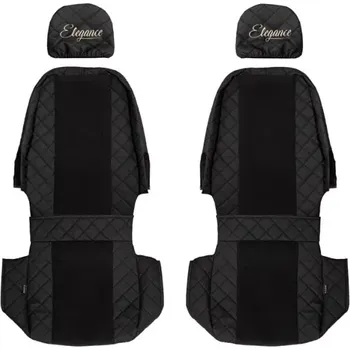 Ochranný autopotah Potahy sedadel (1+1) - Elegance Q, VOLKSWAGEN CRAFTER I (01.2006-12.2016) - Sedadlo pro jednoho cestujícího 1+1