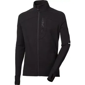 PROGRESS Progress FORAKER pánská běžecká mikina, černá velikost L