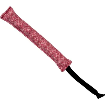 Hračka pro psa Gappay PEŠEK Z RINGOVÉ LÁTKY, SE ŠŇŮRKOU, ŠITÝ, 3 X 30 CM