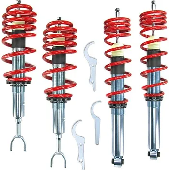 Tuning Audi A4 (B5) včetně Avant, kromě Quattro, výškově stavitelný podvozek, JOM Red Line