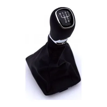 Hlavice řadicí páky Škoda Octavia III - Kompletní řadička SUPER SMOOTH M5 černá pro LHD