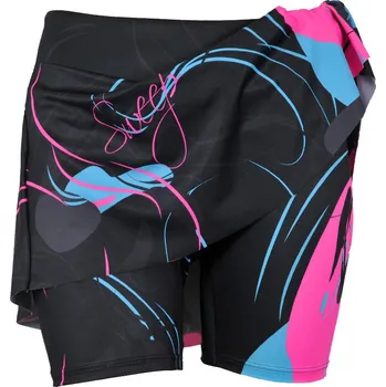 Dámské legíny Petr Prokeš Sukně s krátkými legínami SWPT164 vícebarevná