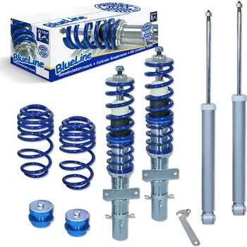 Tuning Audi A1 (8X), výškově stavitelný podvozek, JOM Blue Line