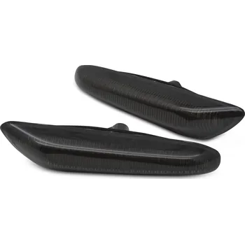 Směrový světlomet BMW E90/E91/E92/E93 2005-2013 - LED blikače KOUŘOVÉ