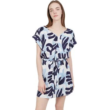 Dámské šaty Dámské šaty FUNDANGO-Palmetta Dress-455-marine Modrá L