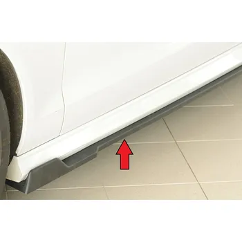 PC tuning Rieger Seitenschwelleransatz (2-tlg.) mont. strana levá pro Audi A6 4G, C7 sedan, r.v. 11/10-08/14, plast ABS bez povrchové úpravy