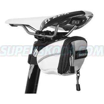 Škoda Auto - taška na kolo bílá 0,7litru