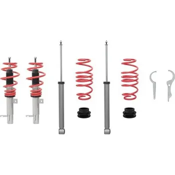 Tuning Mazda 2 (DY / B2W, 2003-2007), výškově stavitelný podvozek, JOM Red Line