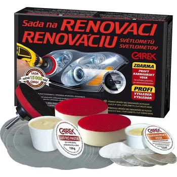 Sada na RENOVACI plastových světlometů (VELKÁ)