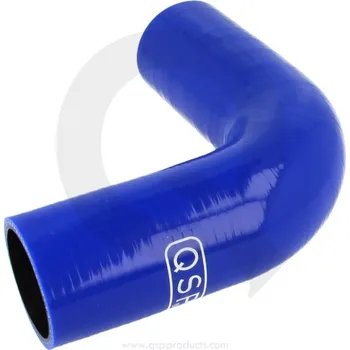 Ventil palivového systému QSP - modrá silikonová hadice na benzín / olej s úhlem 90° ,průměr 22mm