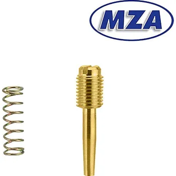 Motor pro motocykl Šroub bohatosti směsi karburátoru BVF 16N1 s pružinkou Simson - sada MZA