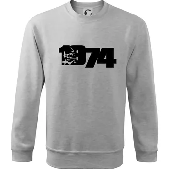 Husákovo dítě - 1974 - Mikina Essential dětská - 158 cm/12 let ( Světlešedý Melír )