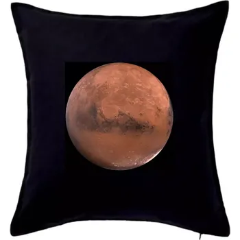 Polštář Fotky planet - Mars - Polštář 50x50 - 50x50 - Pouze potah ( Černá )