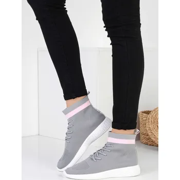 Dámské tenisky DoAndBe Šedé kotníkové tenisky SJ1876-2G Velikost: 40