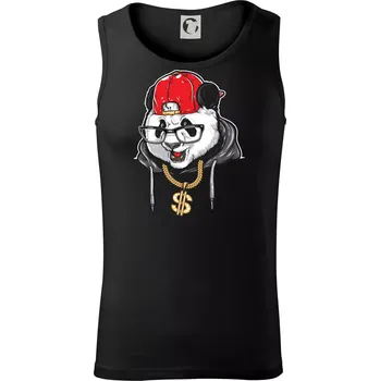 Hip hop panda - Tílko pánské Core - 2XL ( Černá )